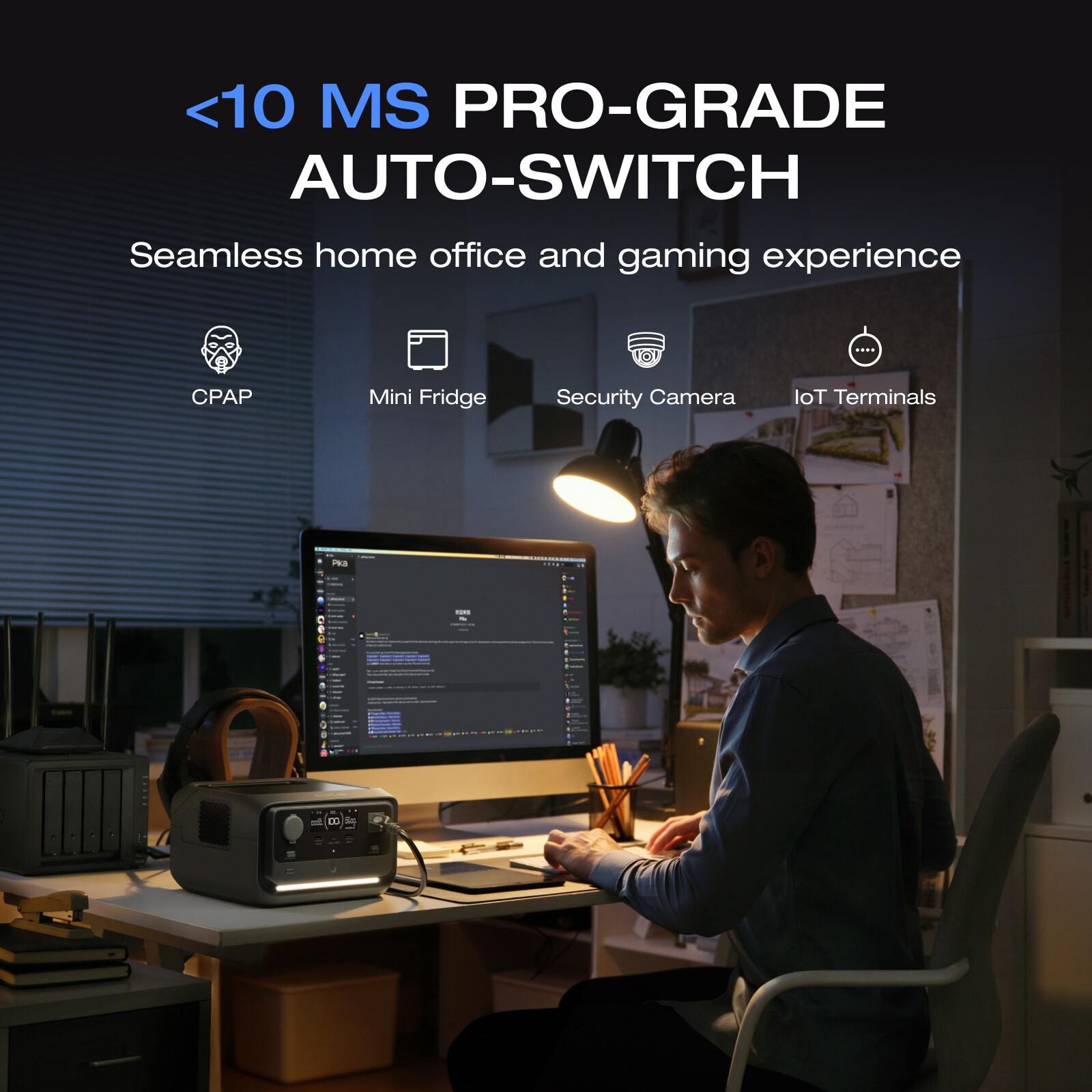 EcoFlow River 3 Plus 286Wh Portable Power Station LiFePO4 Battery Refurbished