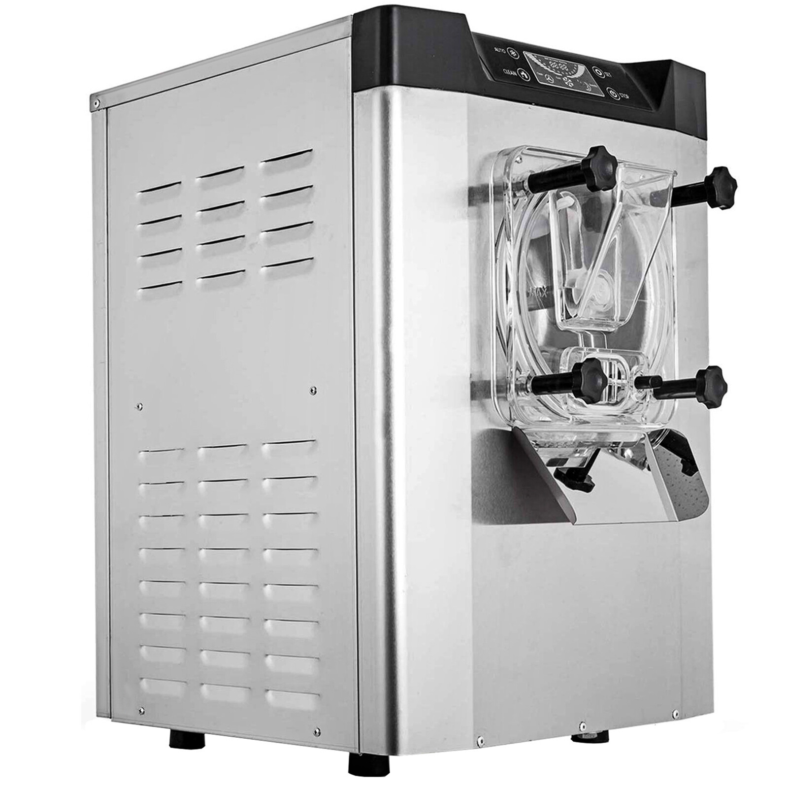 VEVOR Commercial Frozen Hard Ice Cream Machine 20L/H Yogurt Ice Cream Maker 110V