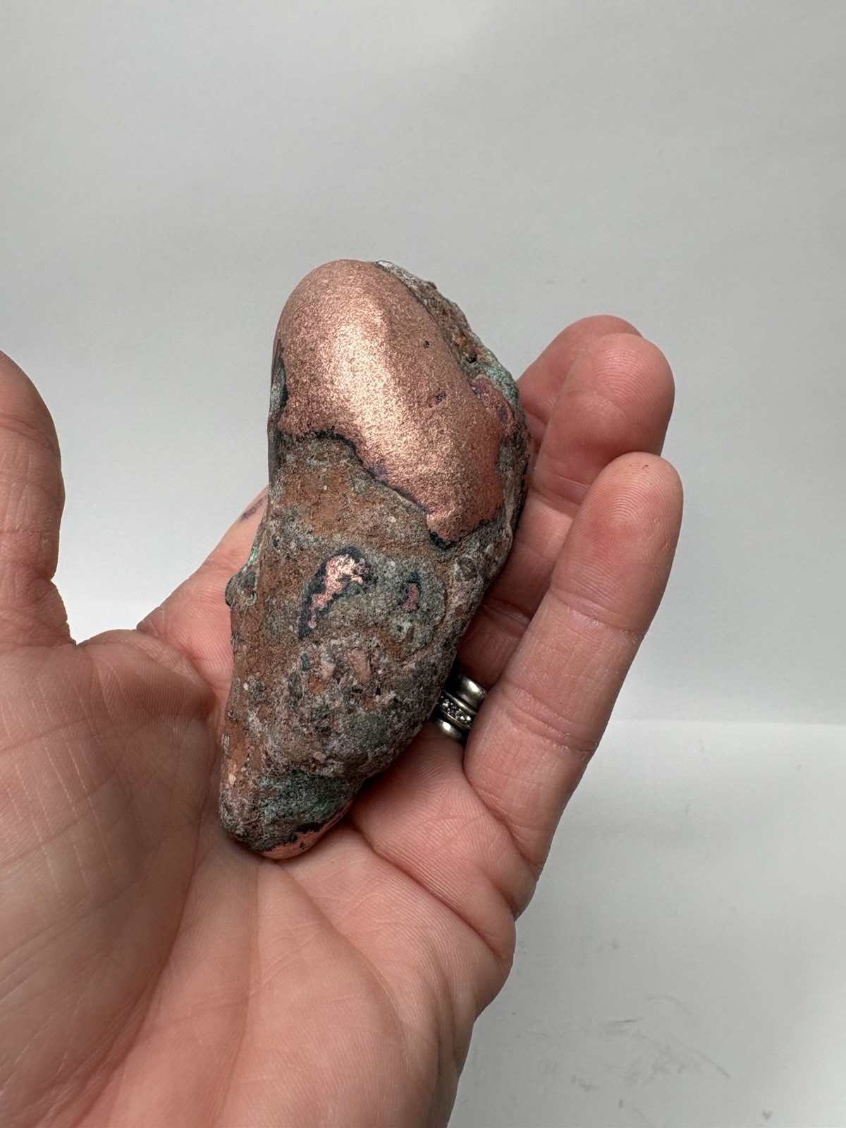 1 Pound Pure Native Michigan Float Copper Mineral Specimen Lake Superior U.P.