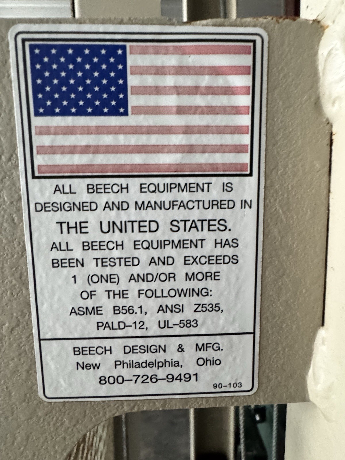 BEECH 1000 lbs Lift Truck GW-2006 For 15kv Gear