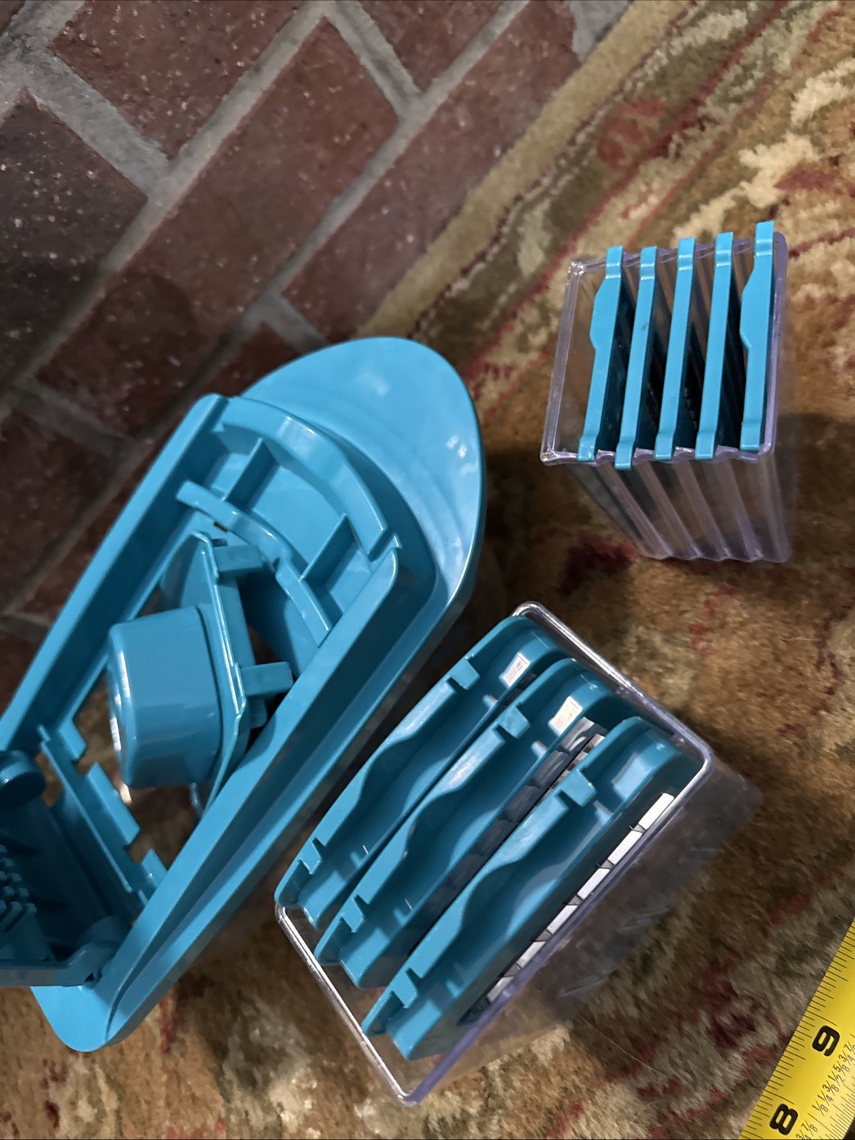 Storage Woman Chopper Set With Different Blades And Guard