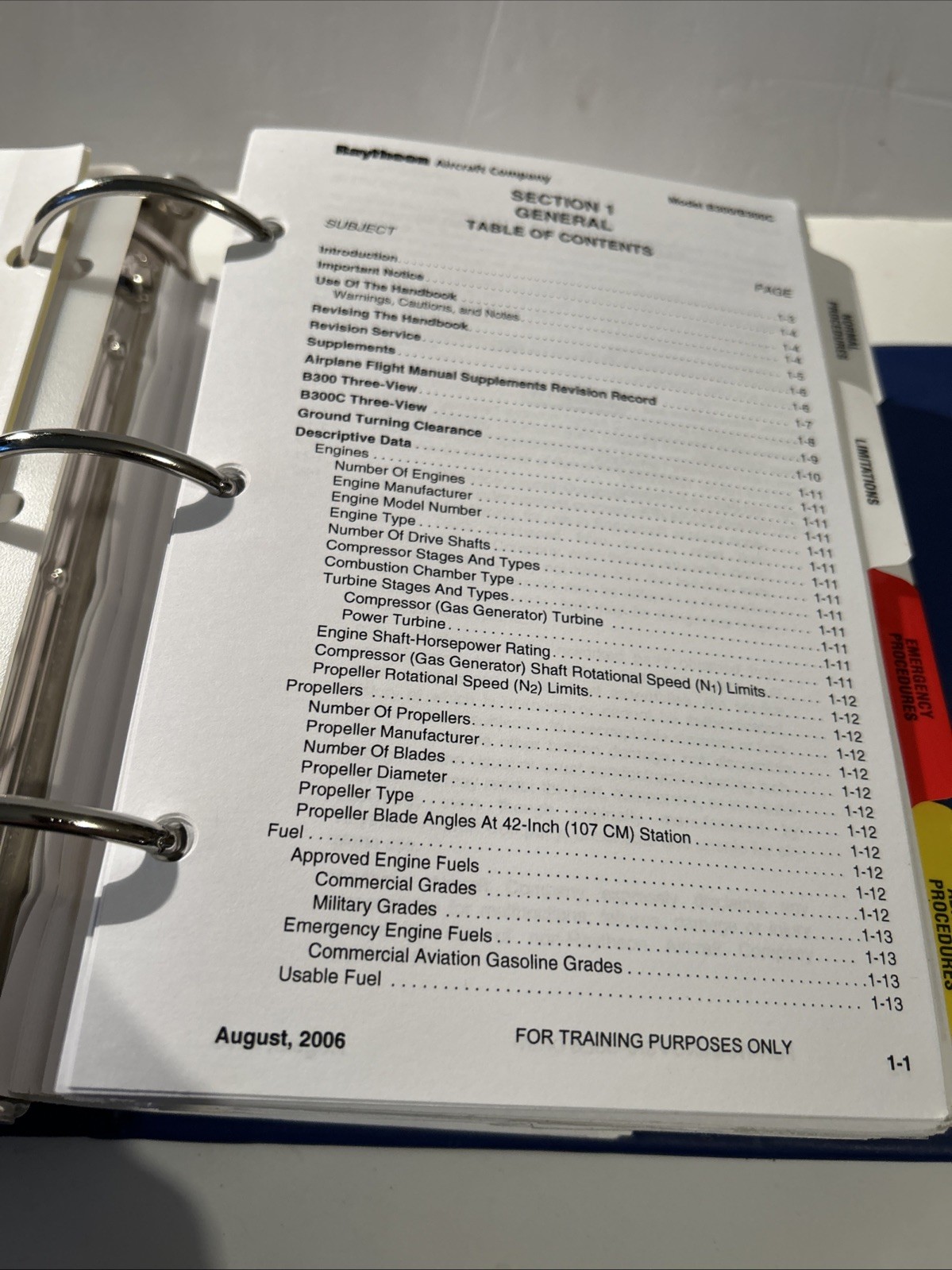 Flight Safety International Pilot Manual Super King Air 350 350C Updates to 2009