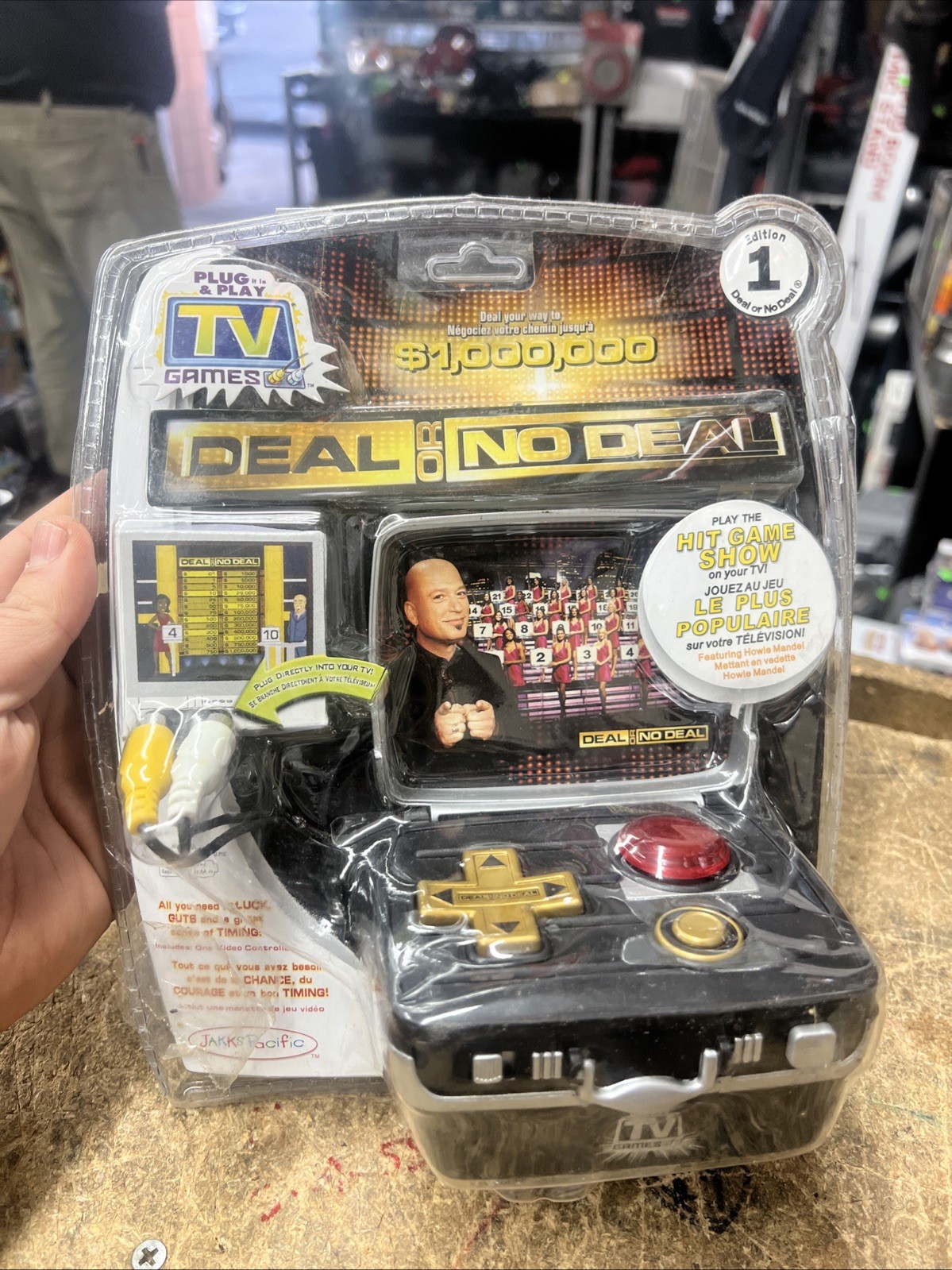 Deal or No Deal Plug & Play TV Game - by Jakks Pacific, Factory Sealed Brand New