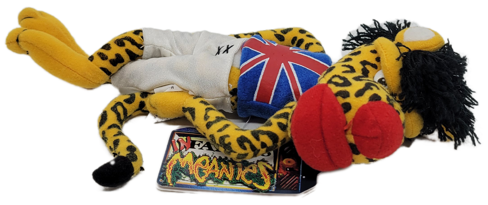 Idea Factory 1998 Infamous Meanies Mick Jaguar Bean Bag Plush