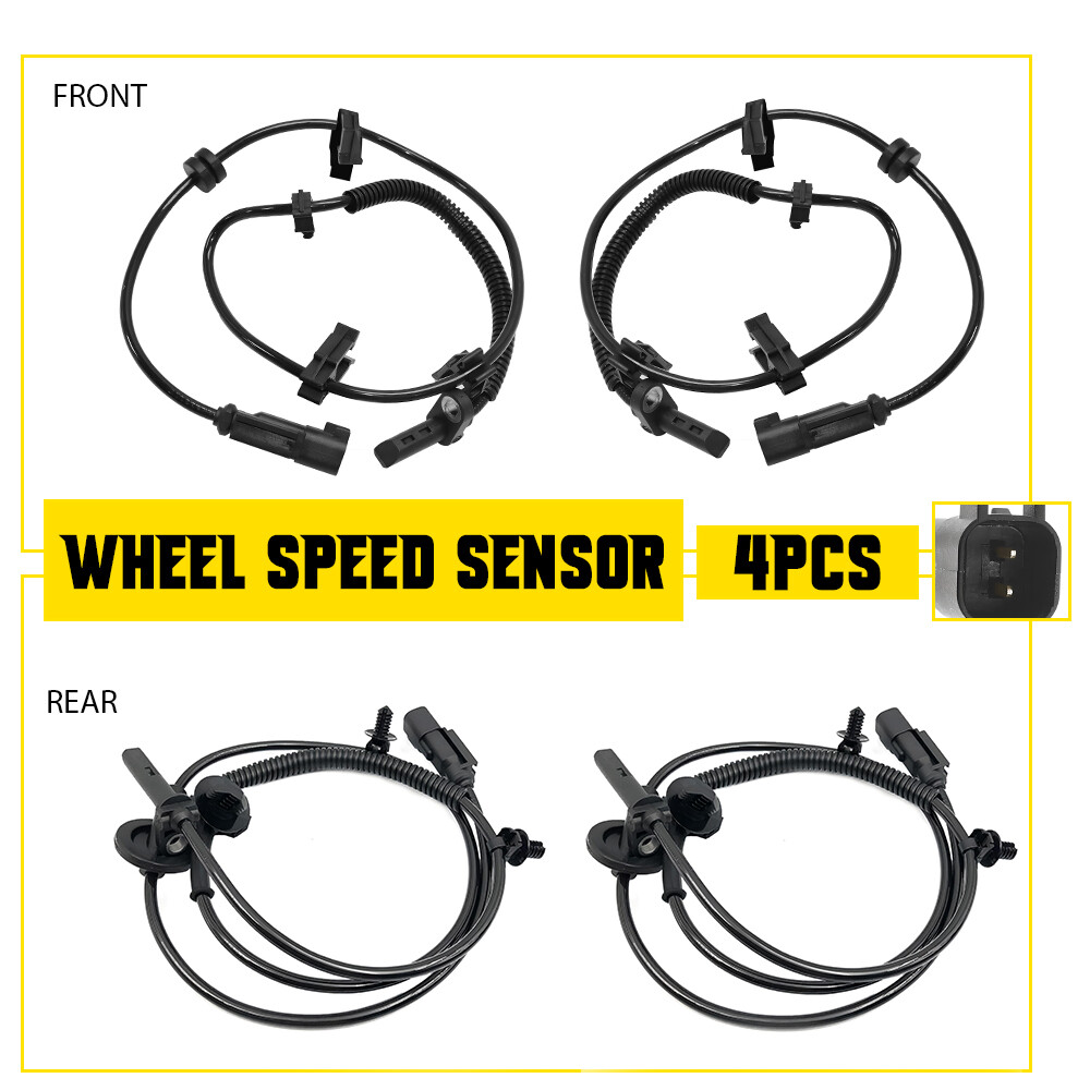 4x Front & Rear ABS Wheel Speed Sensor for 2008-2016 Buick Enclave GMC Acadia EJ
