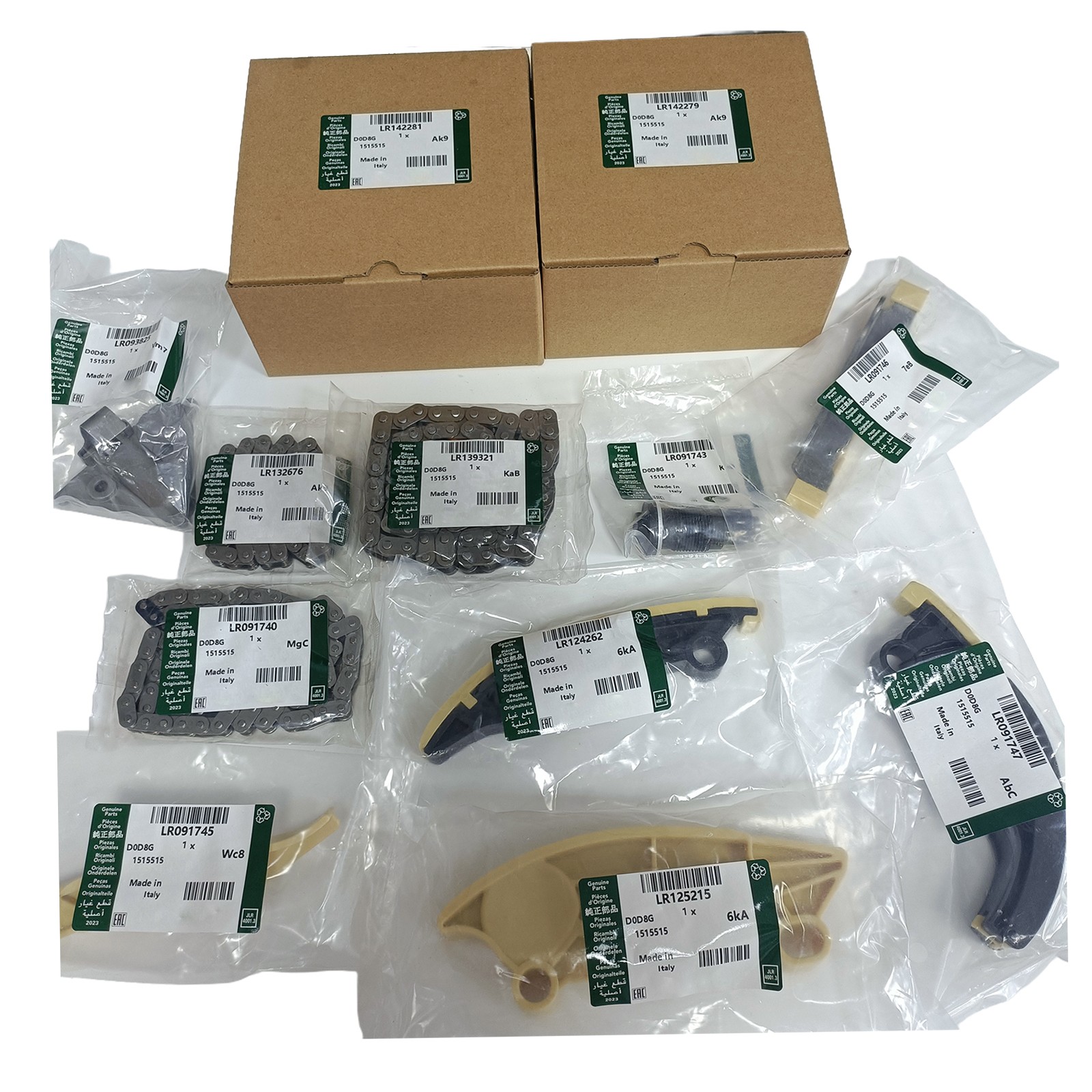 OEM Timing Chain Kit Camshaft Phaser FOR Land Rover Jaguar F-Pace XE Defender