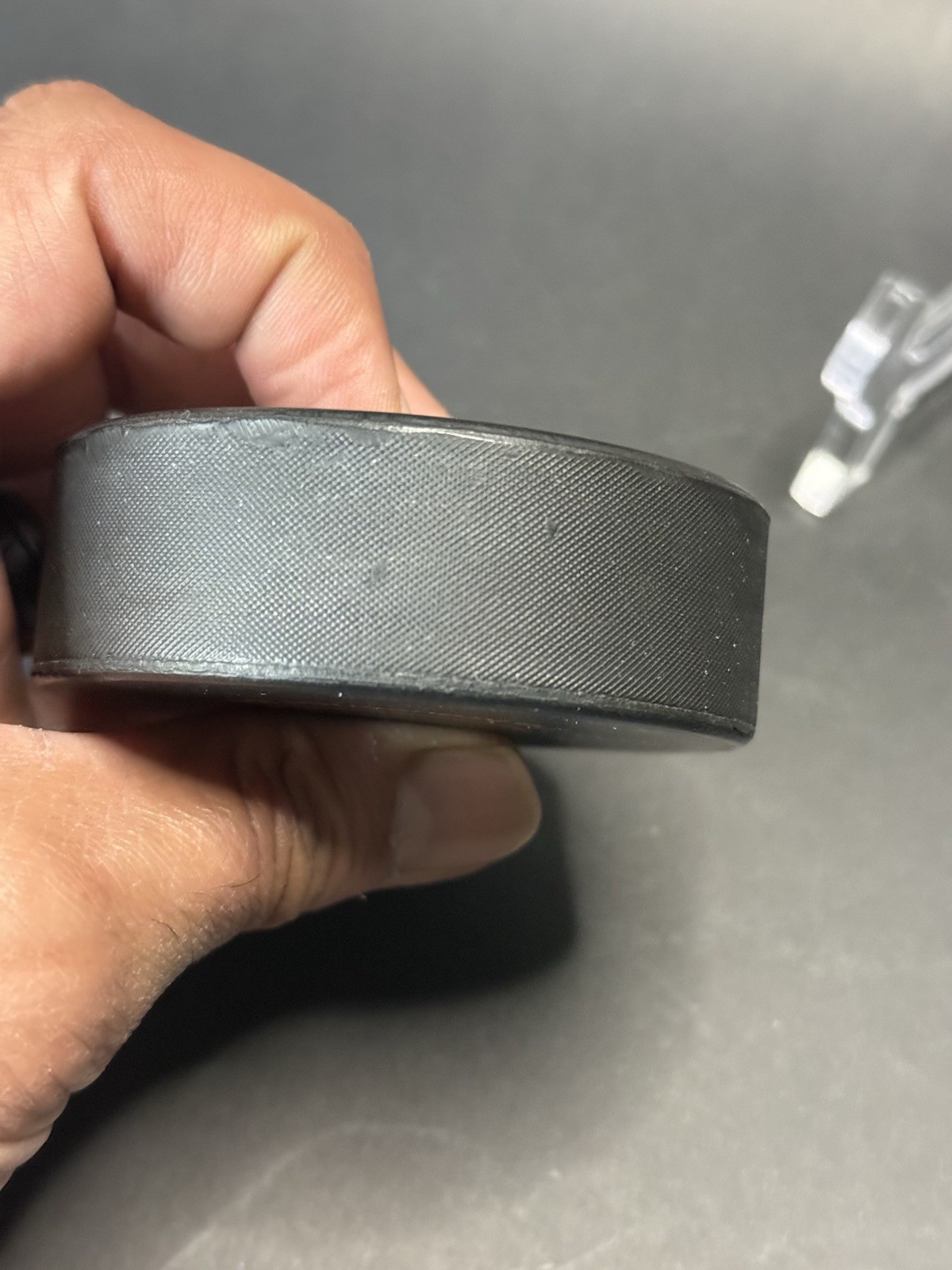 Vintage Pittsburgh Penguins 1970s DUKE BEER HOCKEY PUCK