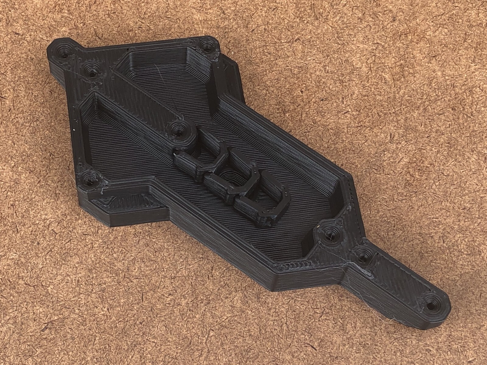 Small Ryobi Charger Holder for Ryobi Link Wall Rail garage organizer w/wire clip