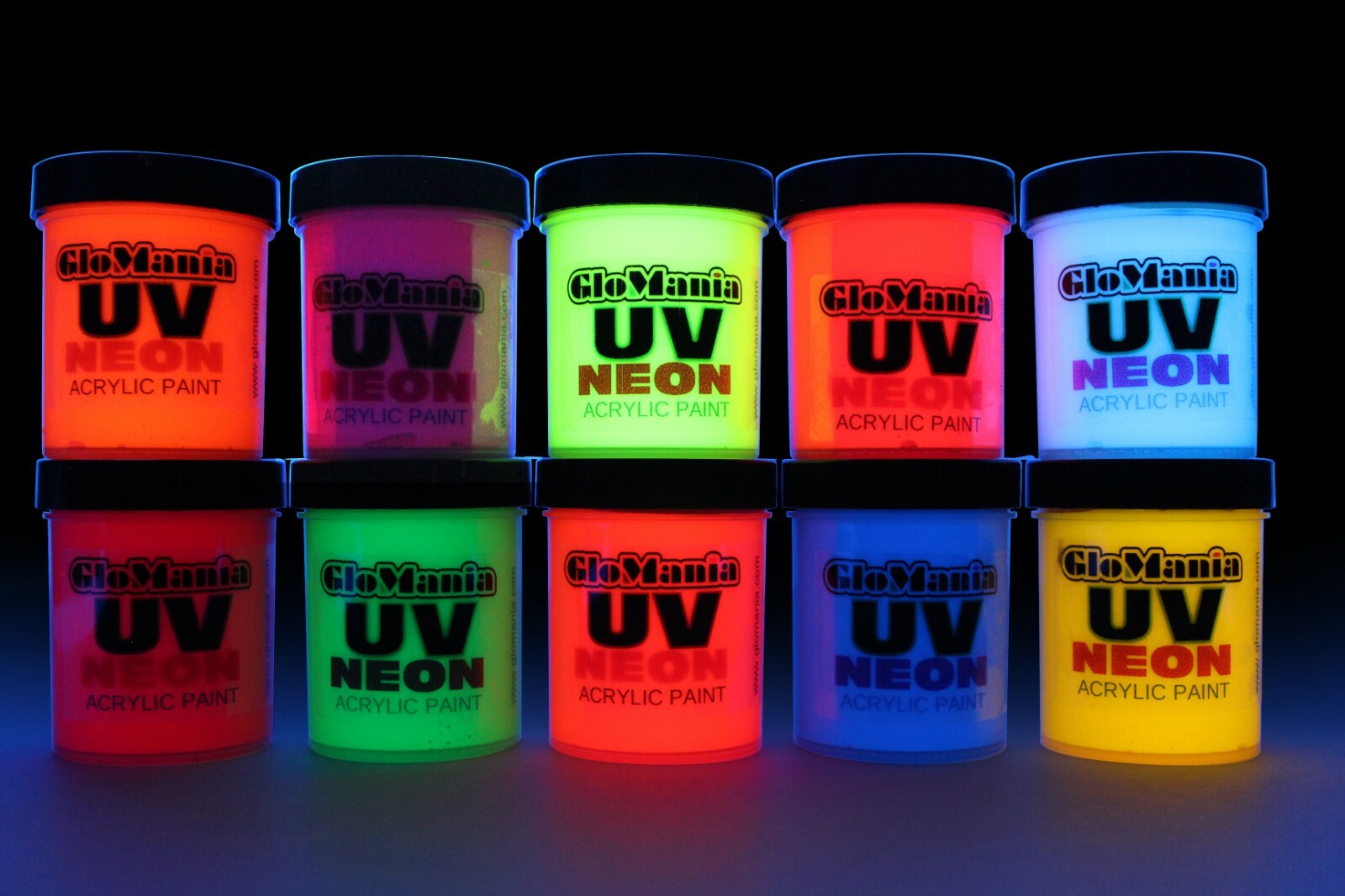 UV Black light Neon Fluorescent Rave Party Poster Acrylic Paint