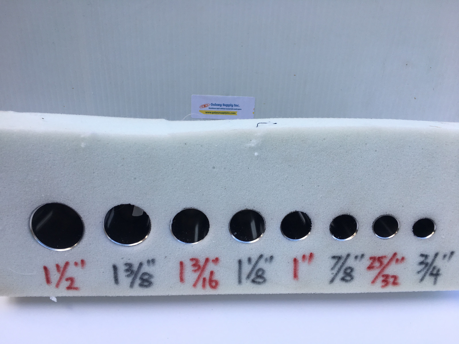 Foam Hole Cutter For Tufting .Diameter 1" =25 mm, Button Tufting . UPC901953