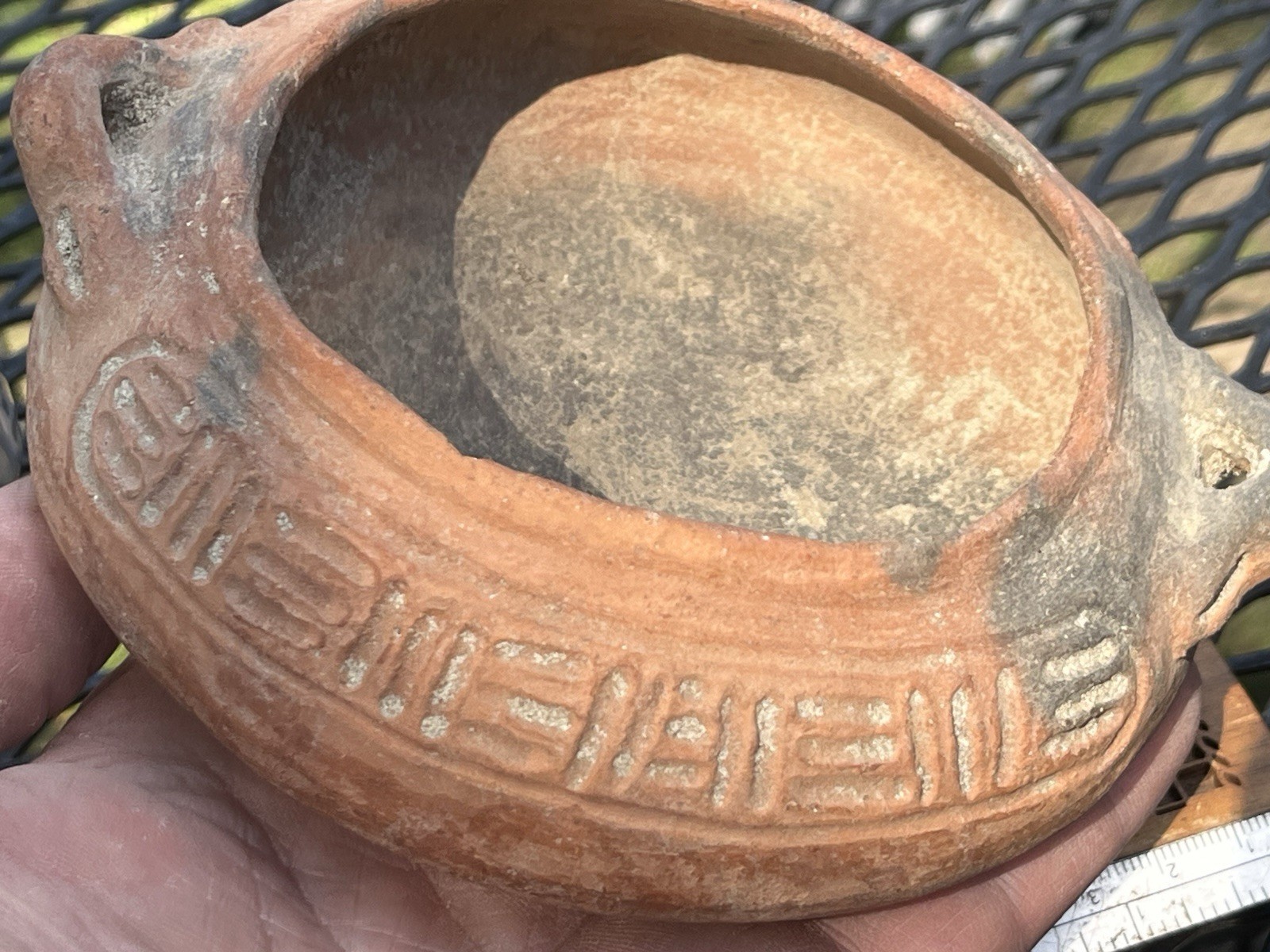 Taino Pottery Bowl PreColumbian Ancient Artifact Arawak Caribe Mayan