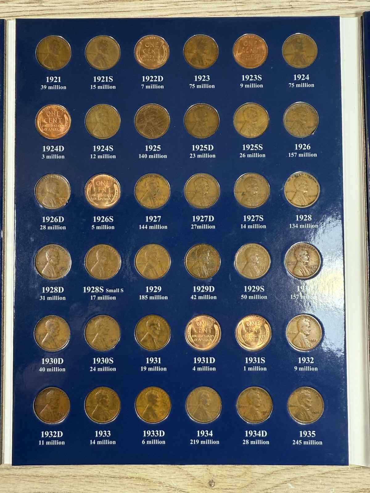 ** 1909-2025 LINCOLN CENT SET- 291 COINS- BU COINS/ SEMI KEYS- PRICED TO SELL **