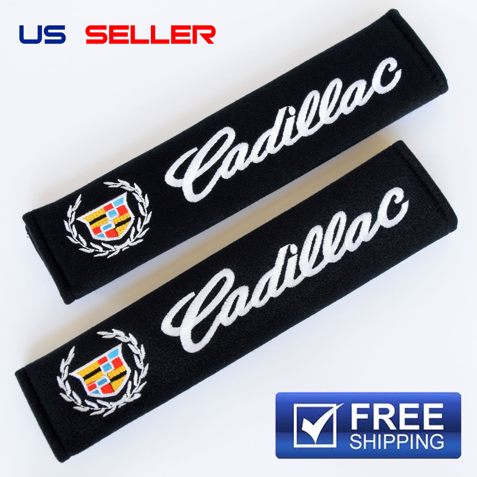 SHOULDER PADS SEAT BELT 2PCS FOR CADILLAC SP05 - US SELLER