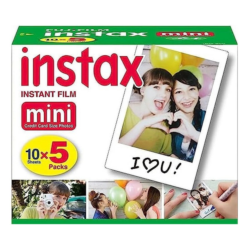Fujifilm Instax Mini Color Instant Film - 50 Count