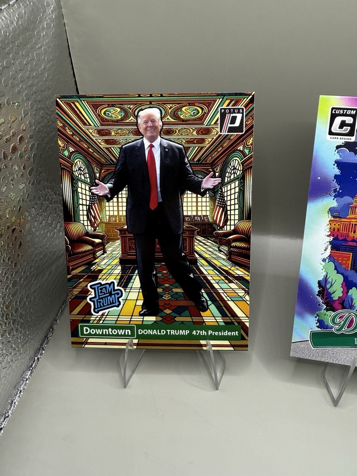 3 Card Lot Downtown Donald Trump Custom Cards Free Shipping