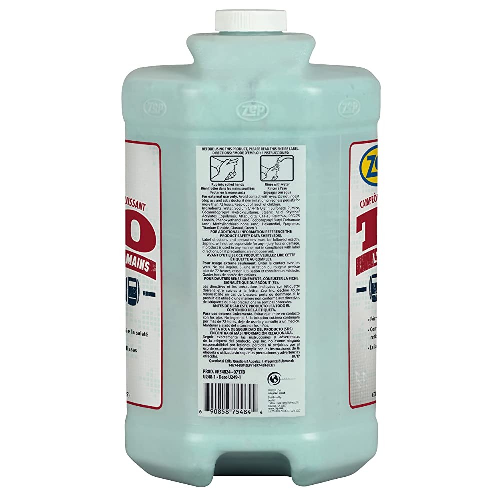 Zep Heavy-Duty TKO Hand Cleaner - 1 Gallon (Case of 4) R54824
