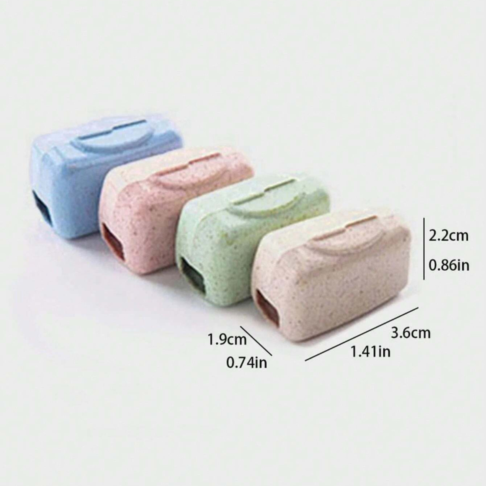 4/8pcs Toothbrush Head Case Head Protective Cover Portable Toothbrush Head Cover