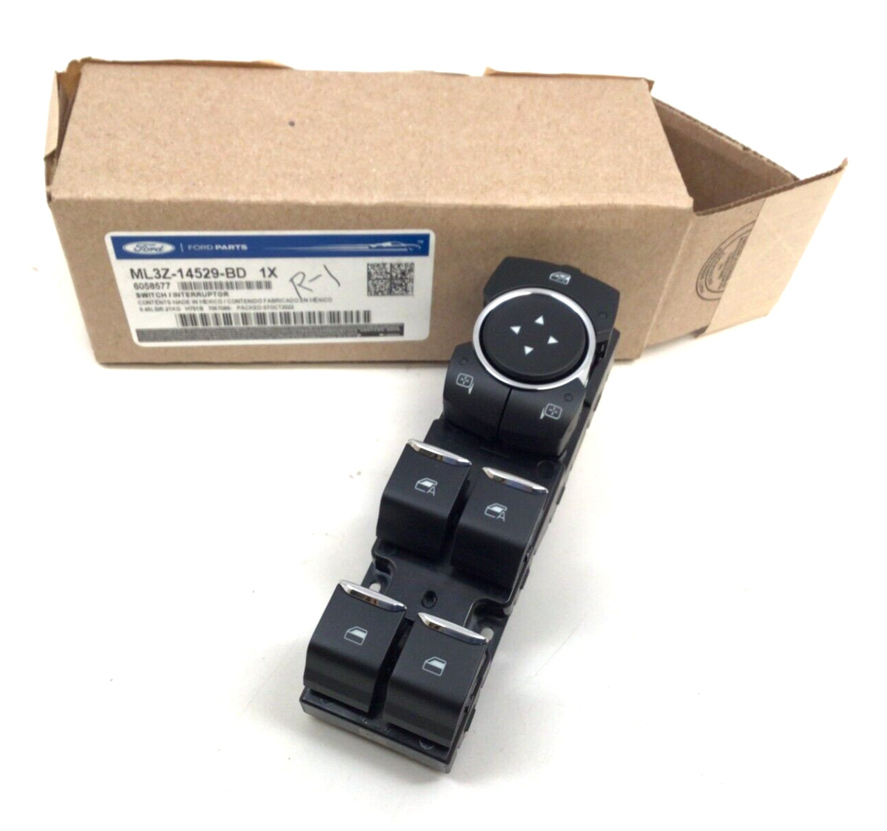 new OEM 21-26 Ford F150 23-26 Super Duty front driver Master Power Window Switch