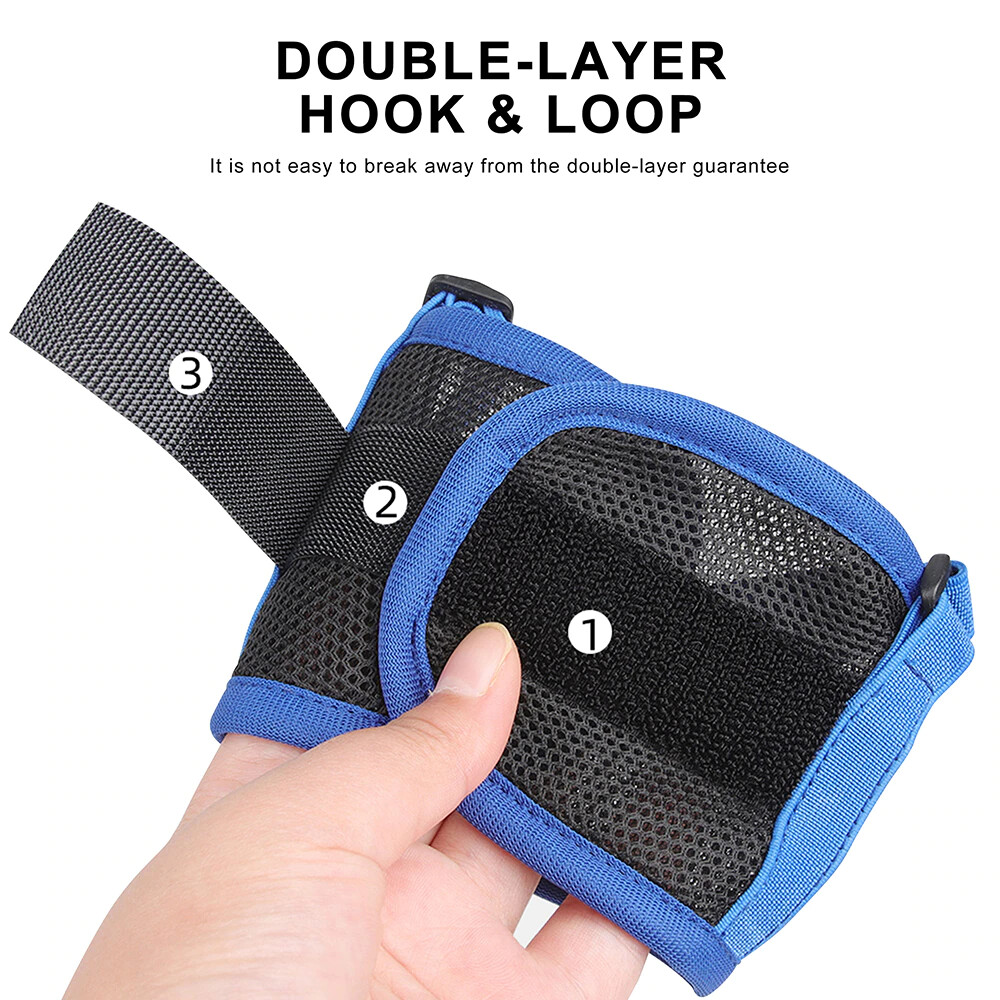 MUZZLE MESH Dog Pet adjustable strap anti bite bark chew Safety soft breathable