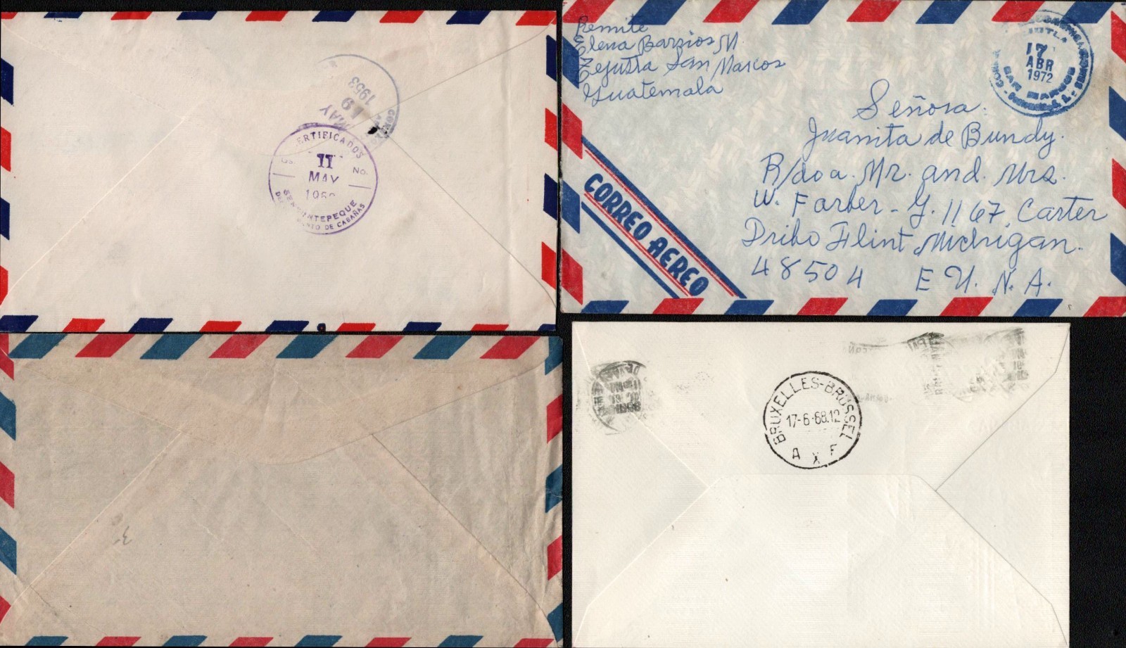 Guatemala Cover Collection - 10 Items - [Group 4]
