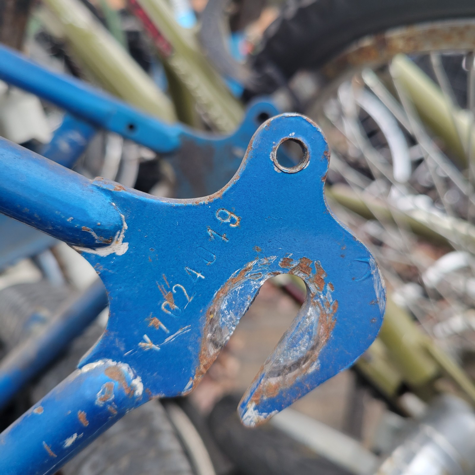 1980'S Schwinn Cruiser Hungarian Made Klunker 26" Balloon Tire S2 Frame Parts