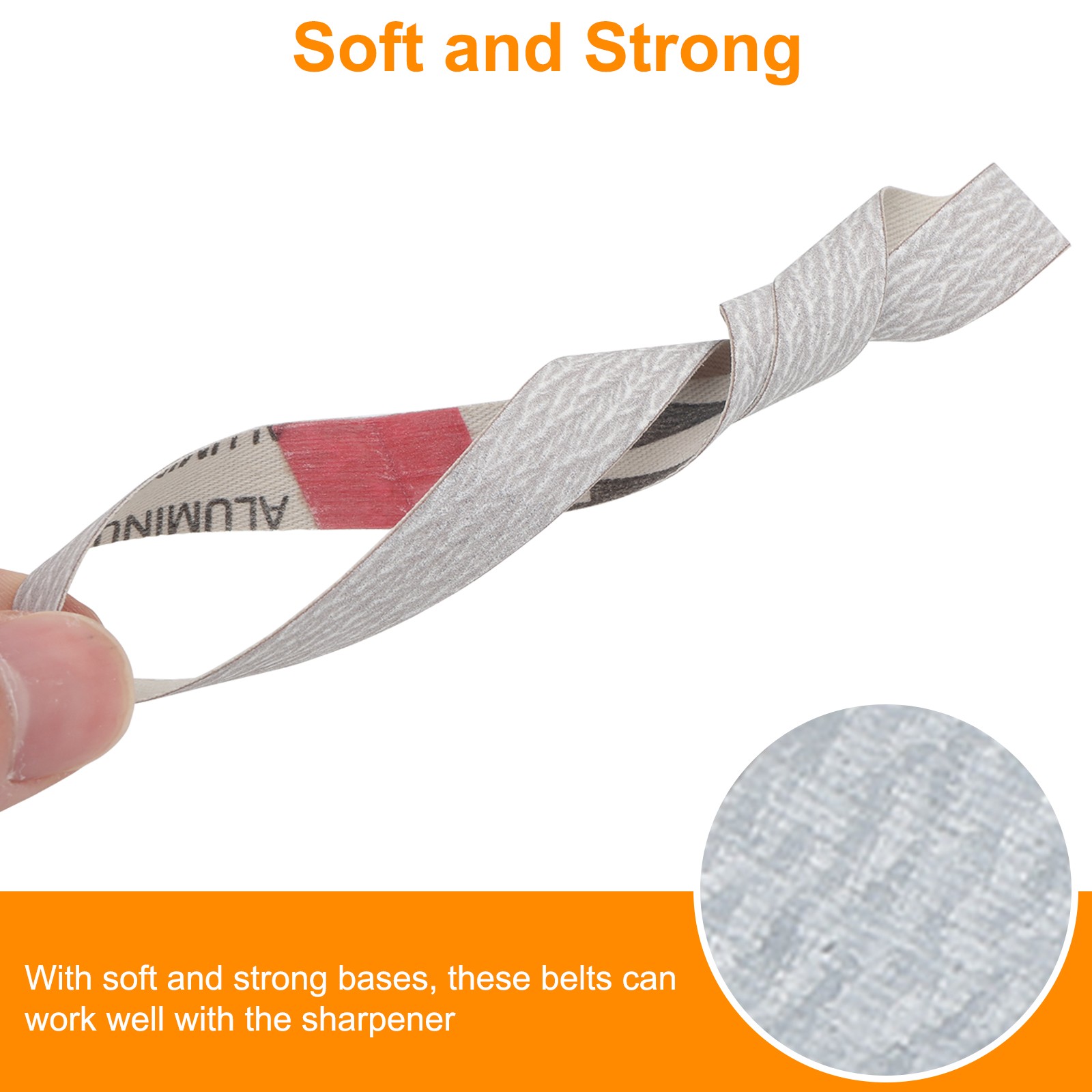 45Pcs 1/2" X 12"Replacement Sharpener Belt Kit For Work Sharp Knife 80-5000Grit