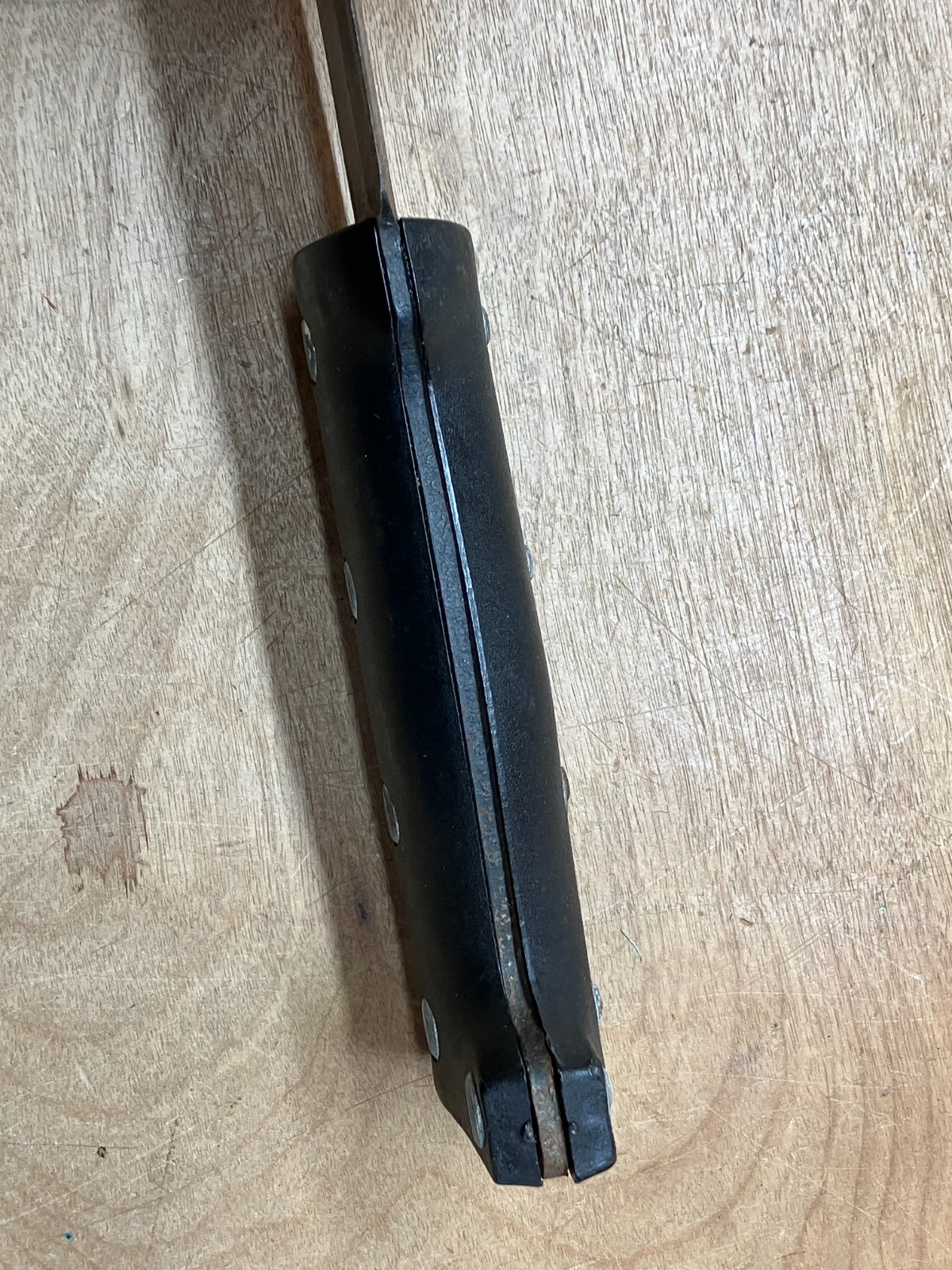 Vintage Made In Japan Bolo Hand Forged Machete Brush Cutting Chopping 15” Blade