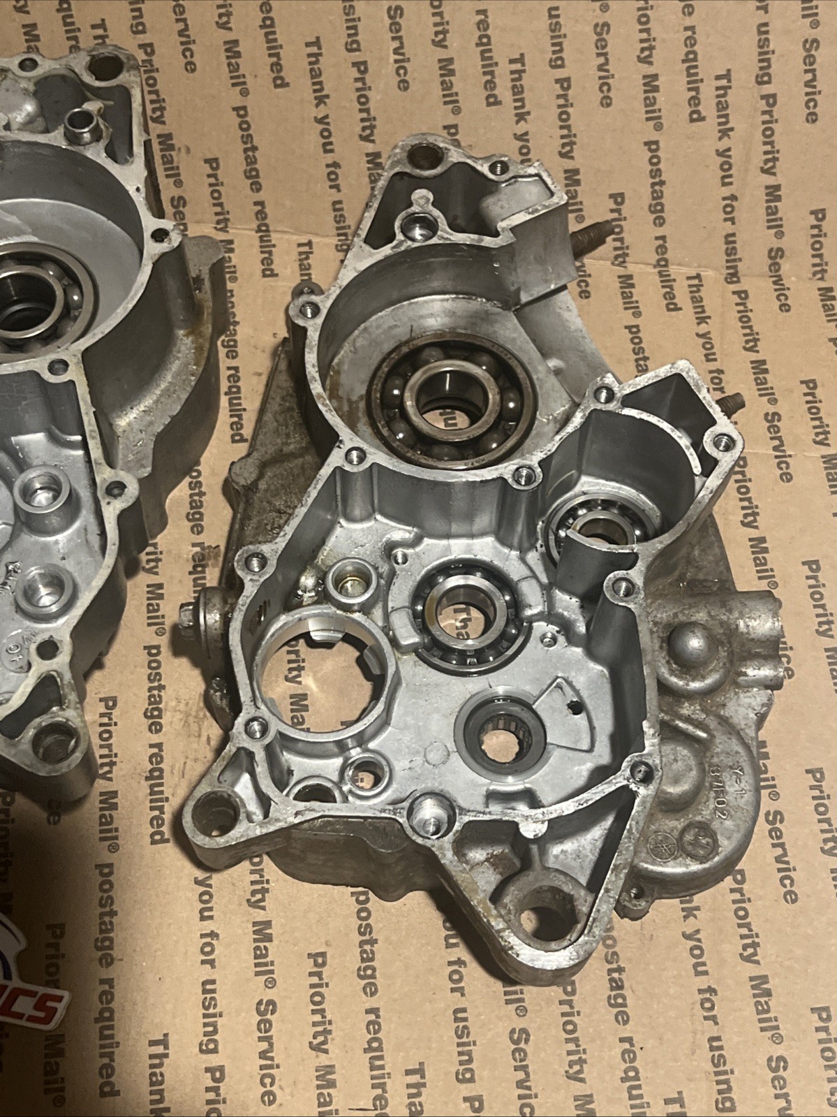 YAMAHA BLASTER OEM ENGINE CASES CRANKCASE MOTOR SET L R YFS200