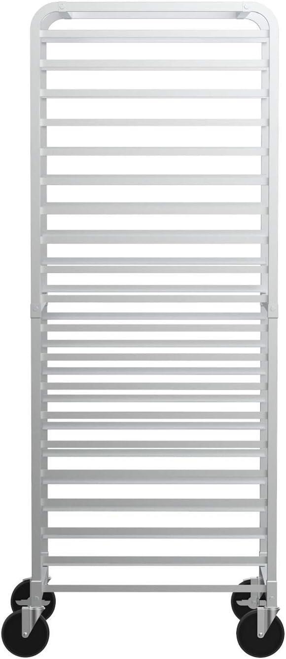 20-Tier Aluminum Bakery Cooling & Storage Rack, Multi-Use for Half/Full Pans