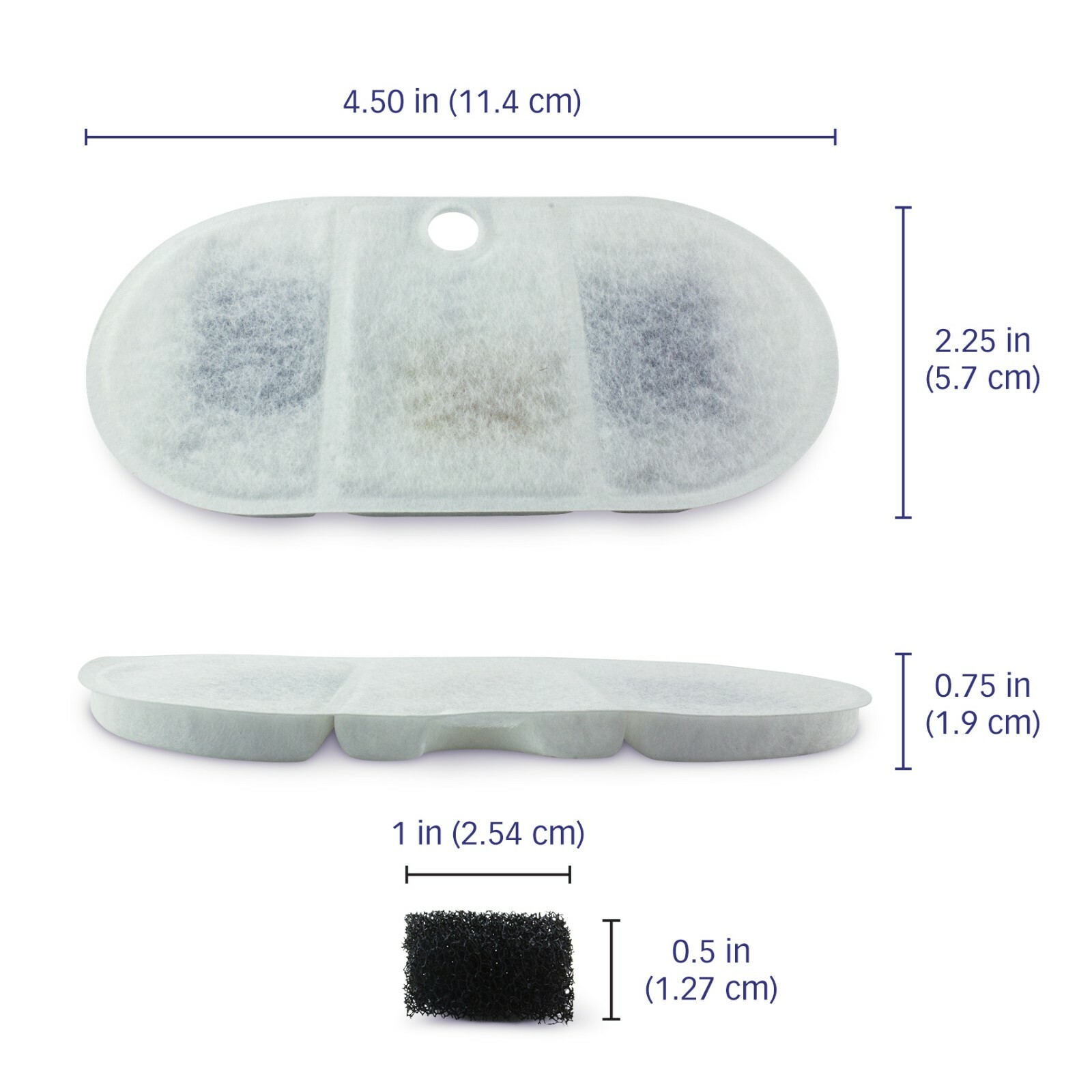 PET STANDARD Water Filters For PETLIBRO® BPA-Free Capsule, 12 Pack