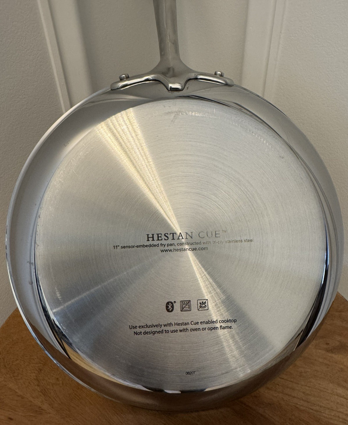 Hestan Cue 11" Induction Cookware Stainless Steel Skillet Fry Sauté Pan