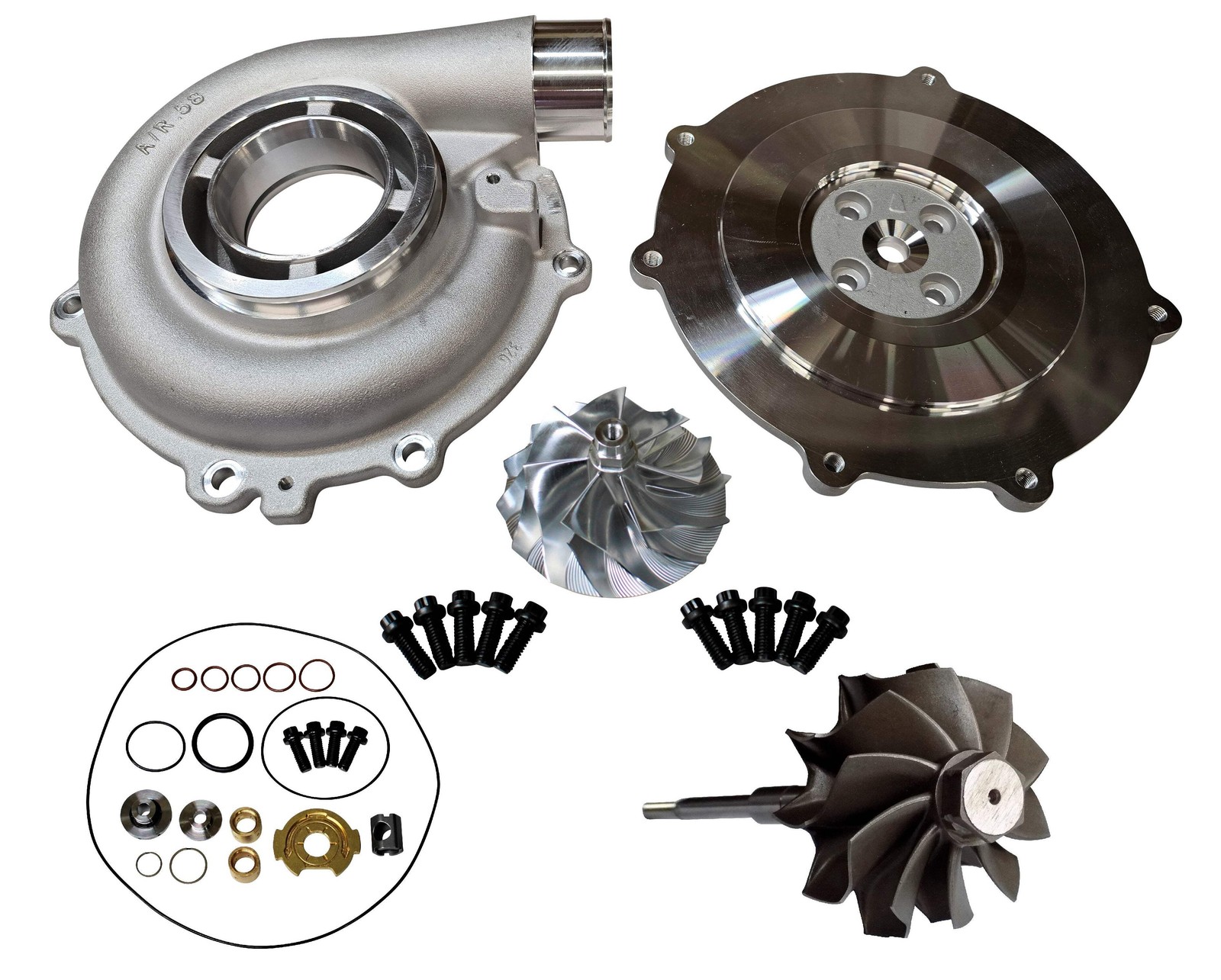 63.5mm Complete Turbo Rebuild Kit for 2004.5-2007 LLY-LBZ 6.6l Duramax Turbos