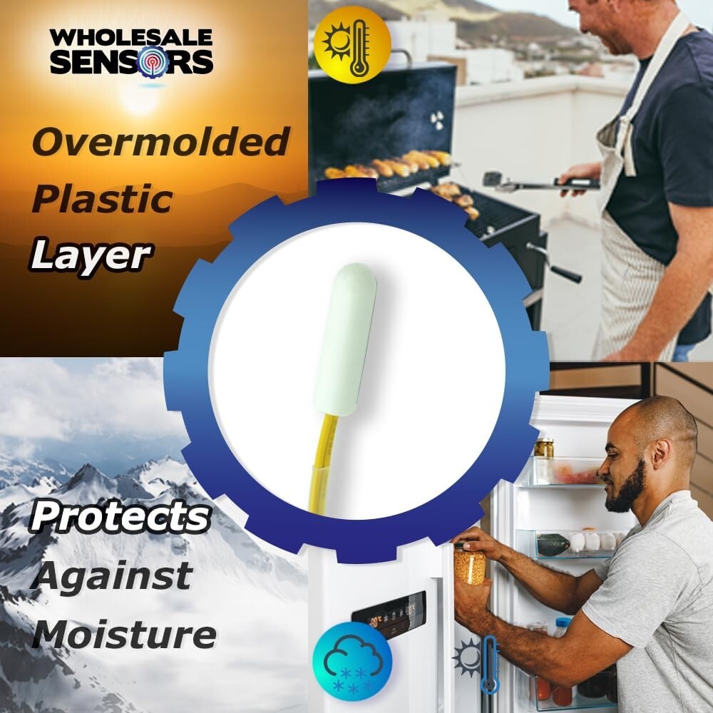 Traulsen 334-60405-02 Replacement Green Cabinet Temperature Sensor 74"