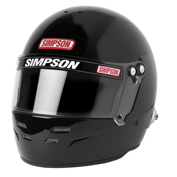 Simpson Racing 7100052 Snell SA2020 Viper Racing Helmet - Adult XXL - Black