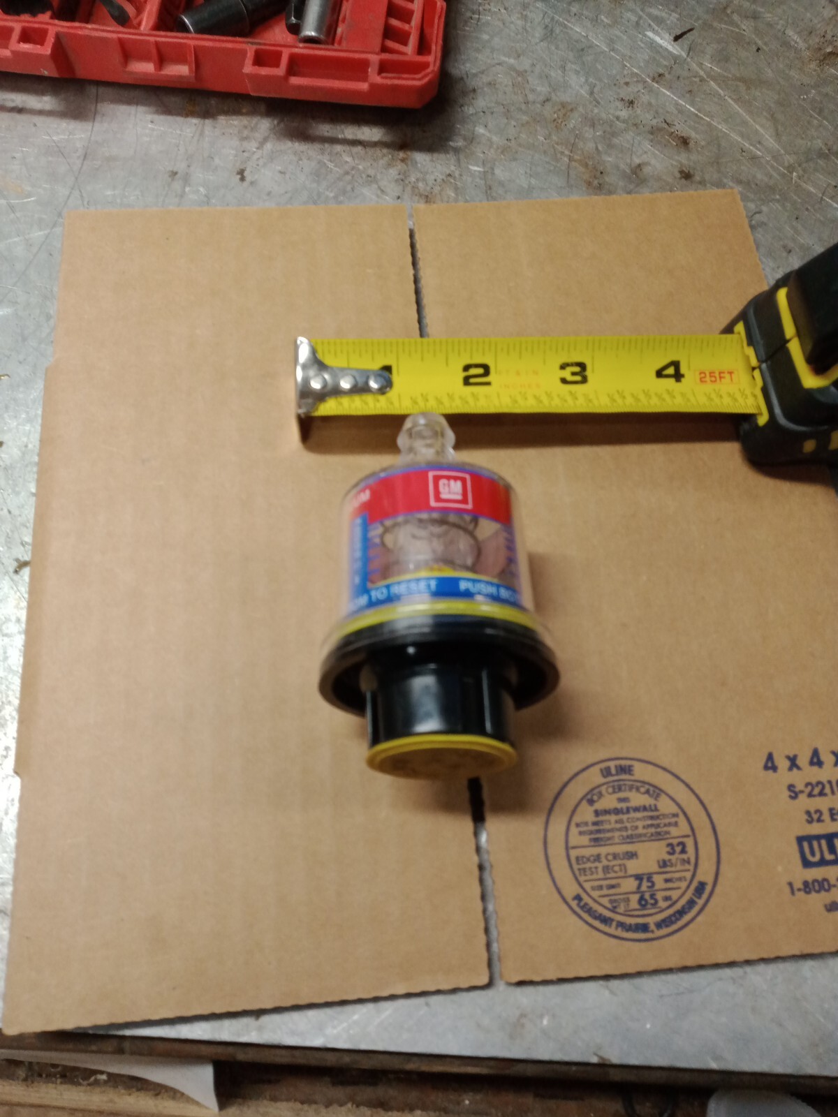 GM OEM Air Cleaner Intake-Filter Flow Restriction Indicator 15029058