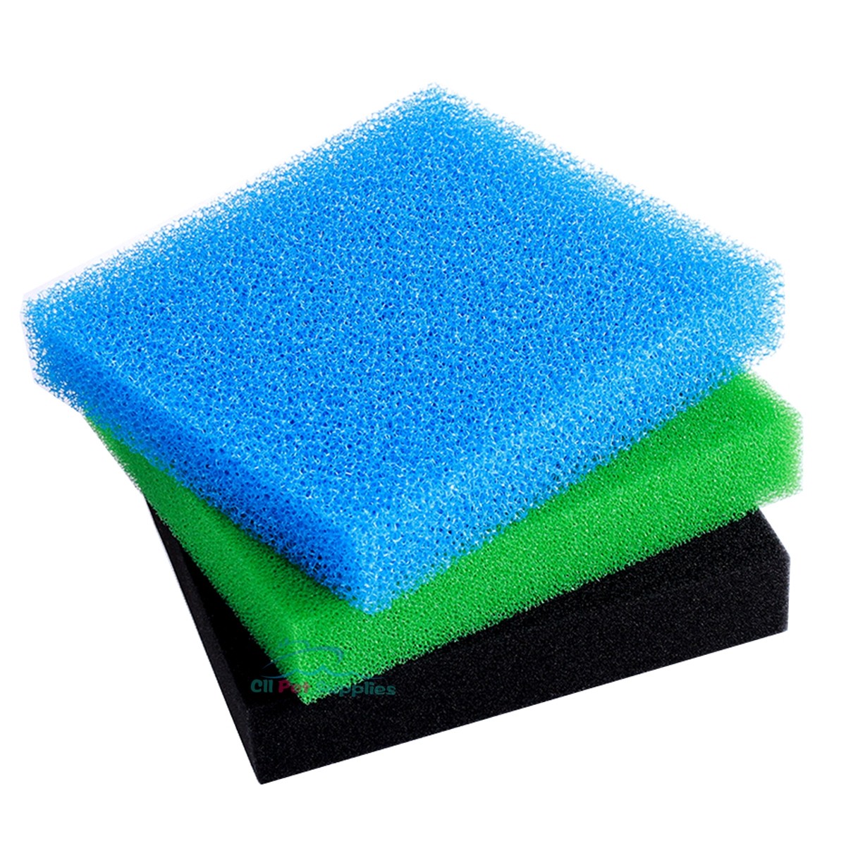 Reticulated Open Cell Foam Sponge Filter Pad Media Aquarium Fish HMF Sump 11"