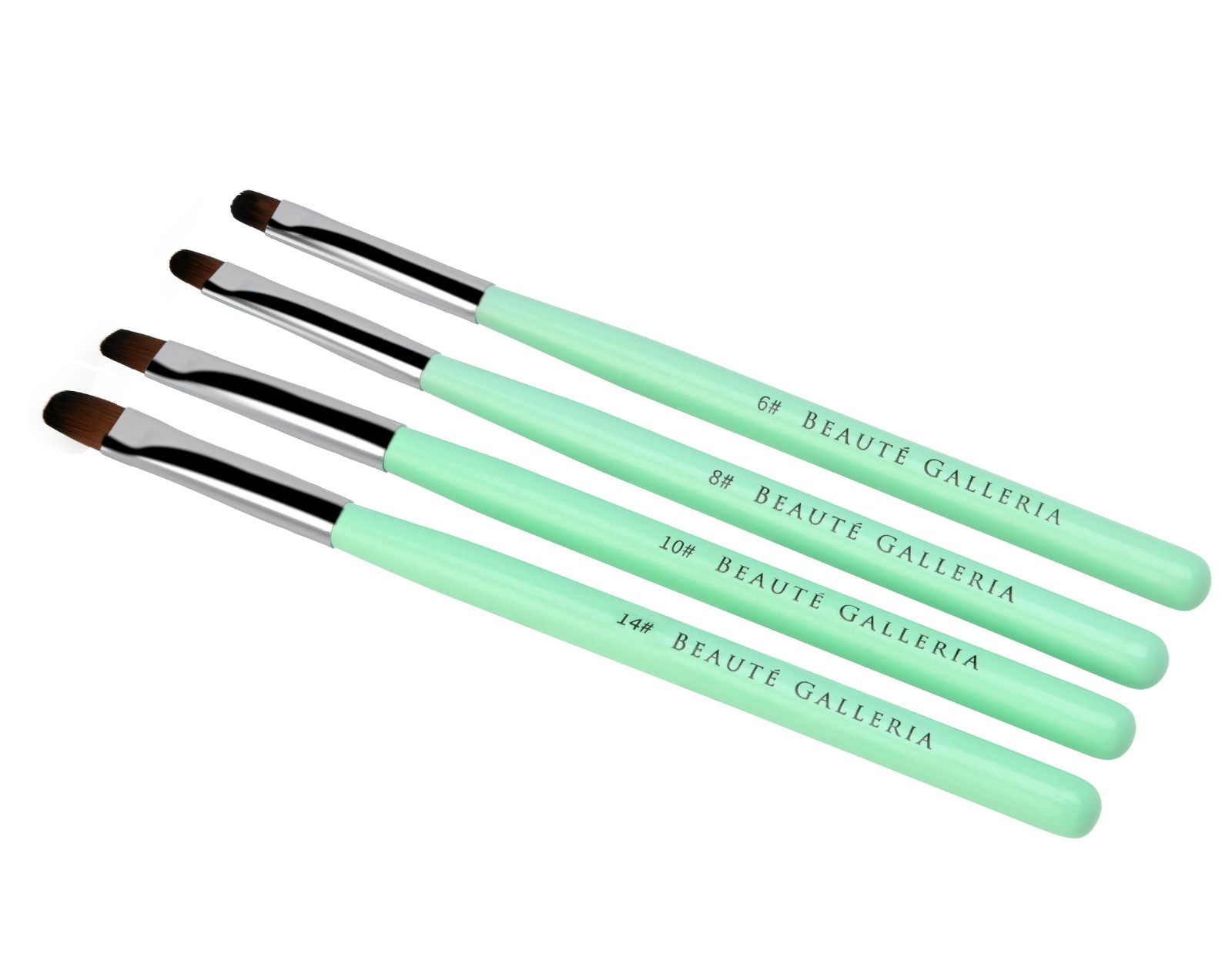 4pcs Gel Nail Brush for Gel Nail Extension UV Builder Polygel Nail Gel Sculpting