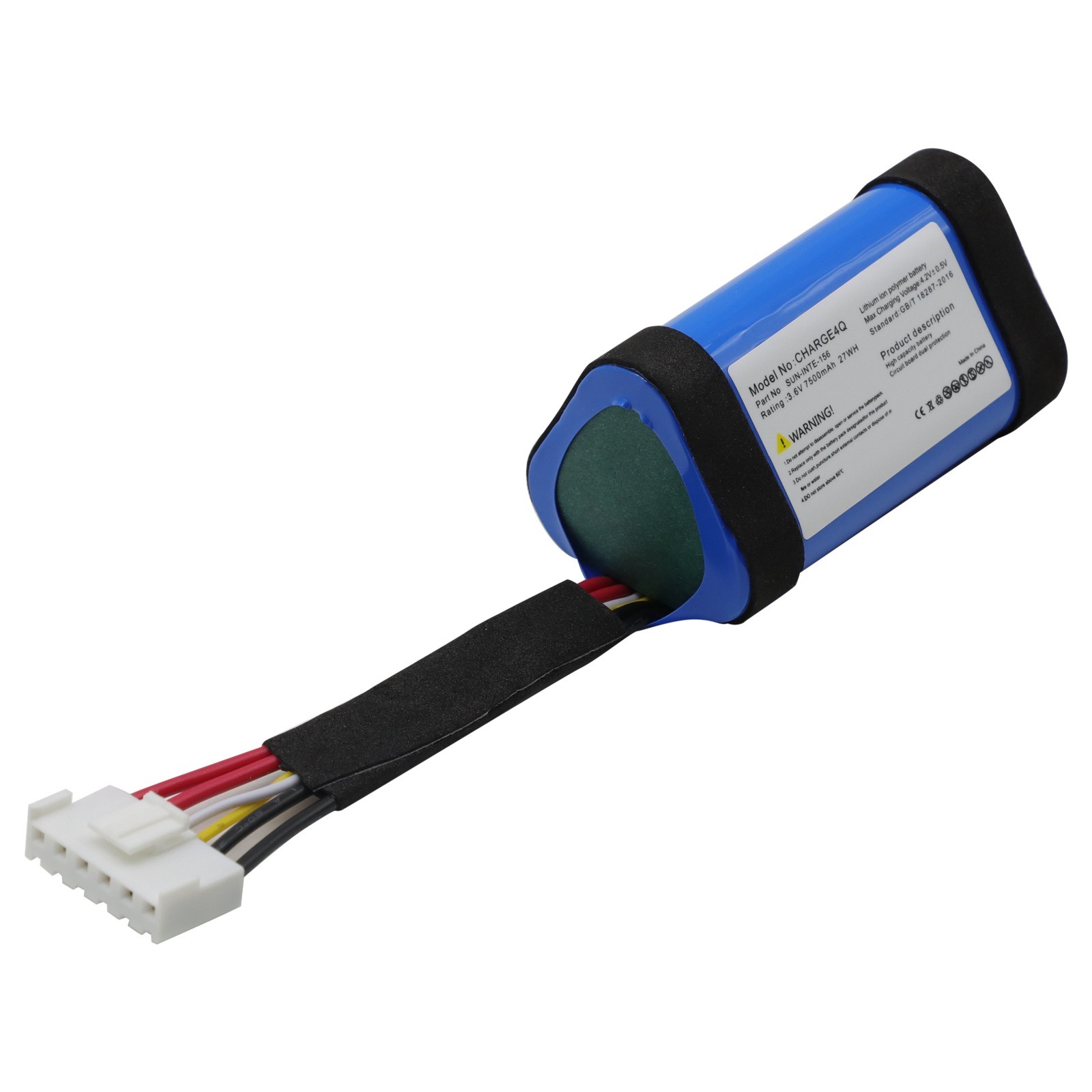Replacement Battery for JBL Charge 4Q SUN-INTE-156 7500mAh