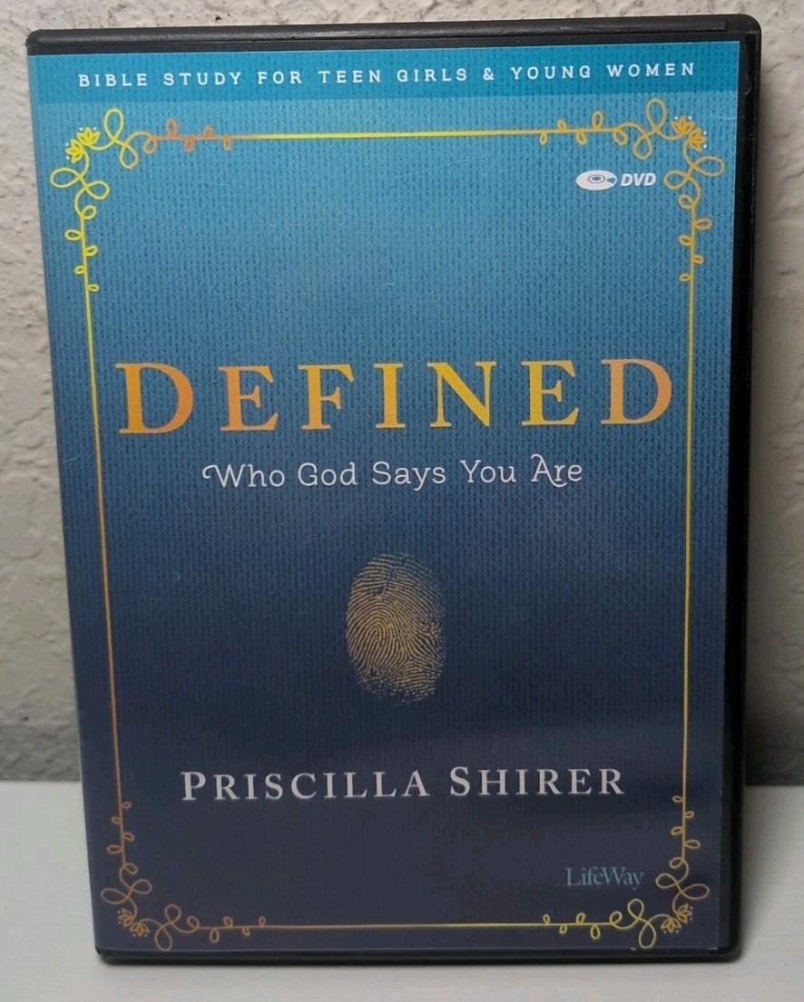 Defined Who God Says You Are Bible Study Teen Girls Priscilla Shirer DVD B298