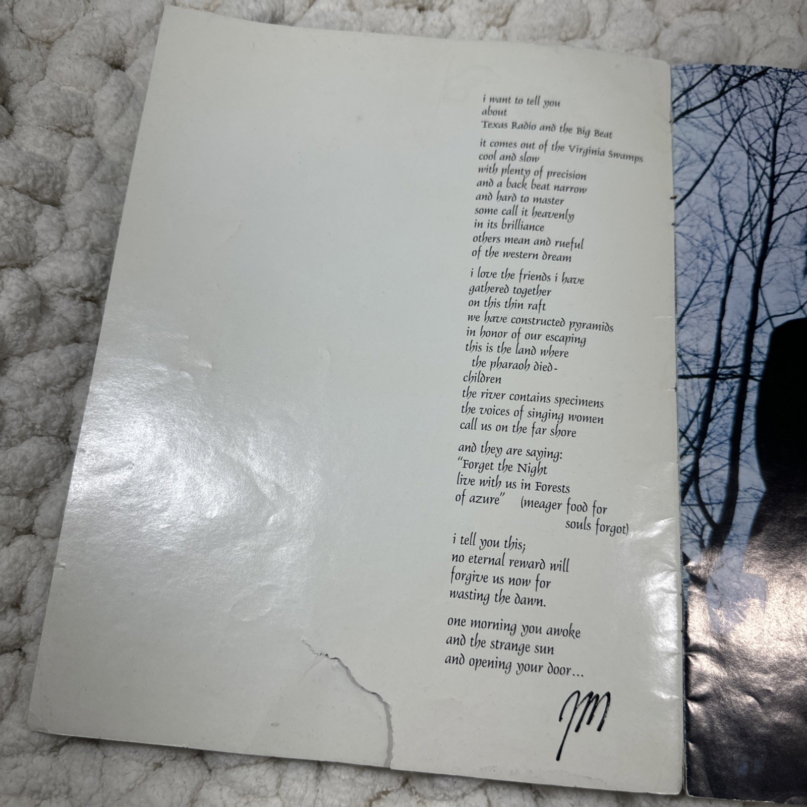 THE DOORS WAITING FOR THE SUN Jim Morrison 1968 TOUR Program Original 1968 As Is