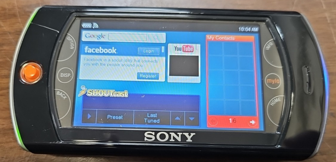 Sony Mylo 2 (AK8COM-2) Personal Communicator LCD with Free Shipping