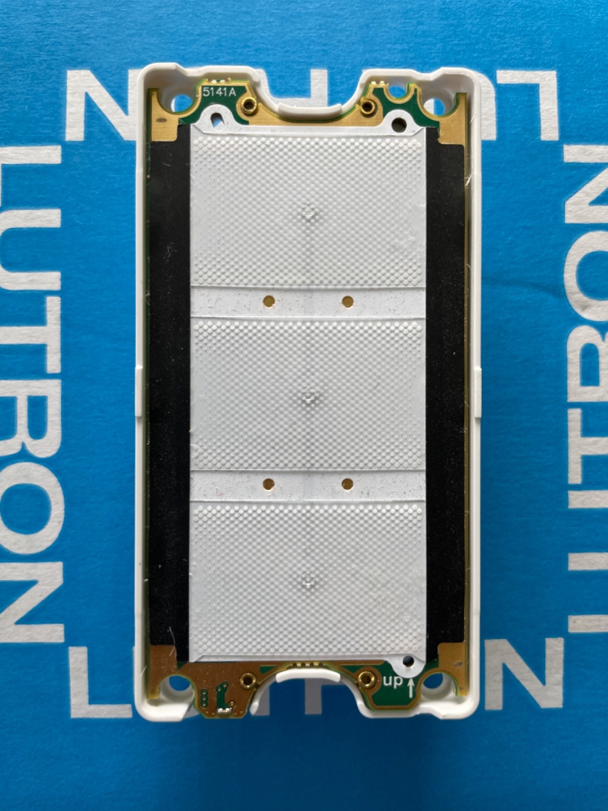 Lutron HomeWorks QS myRoom Palladiom 3-Button Keypad (Base Unit only)