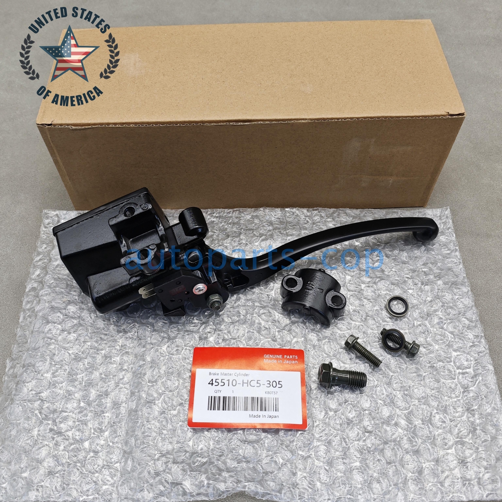 OEM 7/8" Front Brake Master Cylinder For Honda FourTrax 300 TRX300 1988-2000 USA