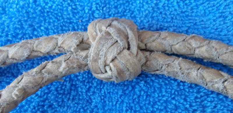 Vintage Ranch Custom Braided Rawhide Horse Bridle Split Reins