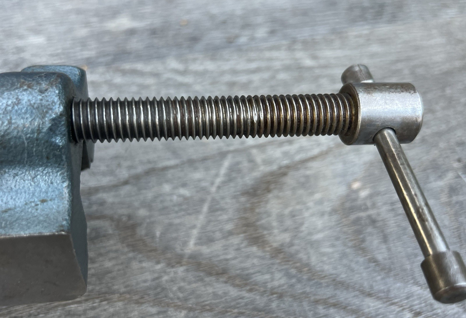 Vintage Palmgren Drill Press Vise w/ Cast Iron Swivel Base/Stand - 2.5" Jaws