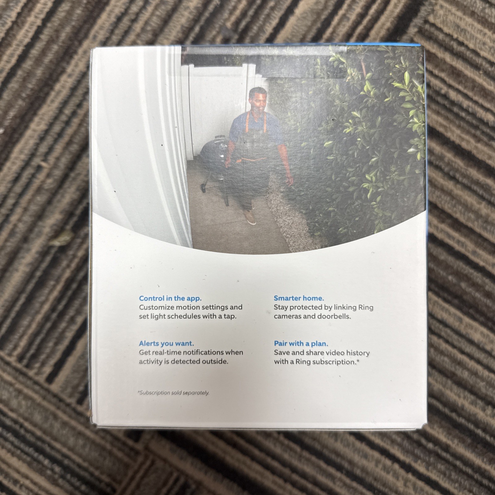 Ring Spotlight Cam Plus, Battery - Black