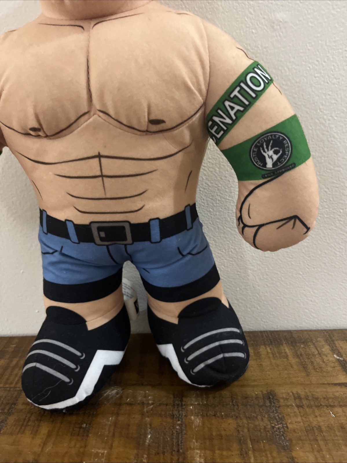 WWE John Cena Cenation Plush Figure Wrestling Brawlin Buddies Talking Pal 2012