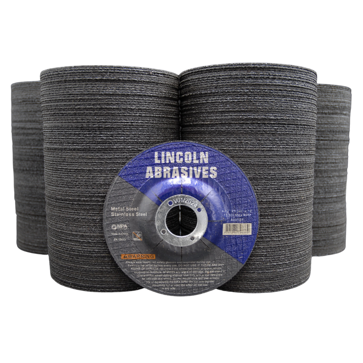 400 Pc Depressed Center 4-1/2" x .040" x 7/8" Cut-Off-Wheels Metal Cutting Discs