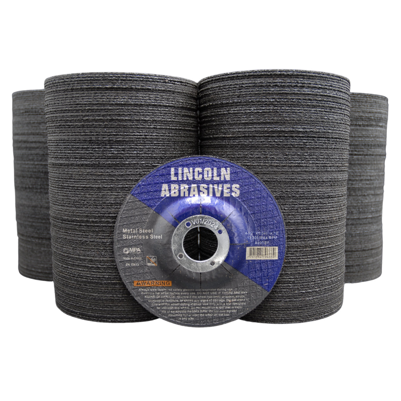 400 Pc Depressed Center 4-1/2" x .040" x 7/8" Cut-Off-Wheels Metal Cutting Discs