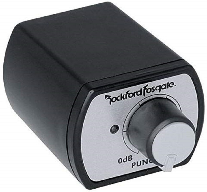 Rockford Fosgate PEQ Wired Remote Bass Treble EQ Control Knob for 07+ Amplifiers